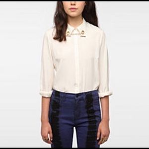 Sparkle&Fade Button Down BlouseNWOT